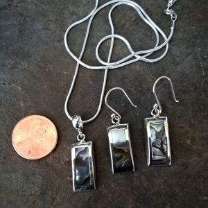 FINE .925 STERLING SILVER 3 PC. EARRING SET